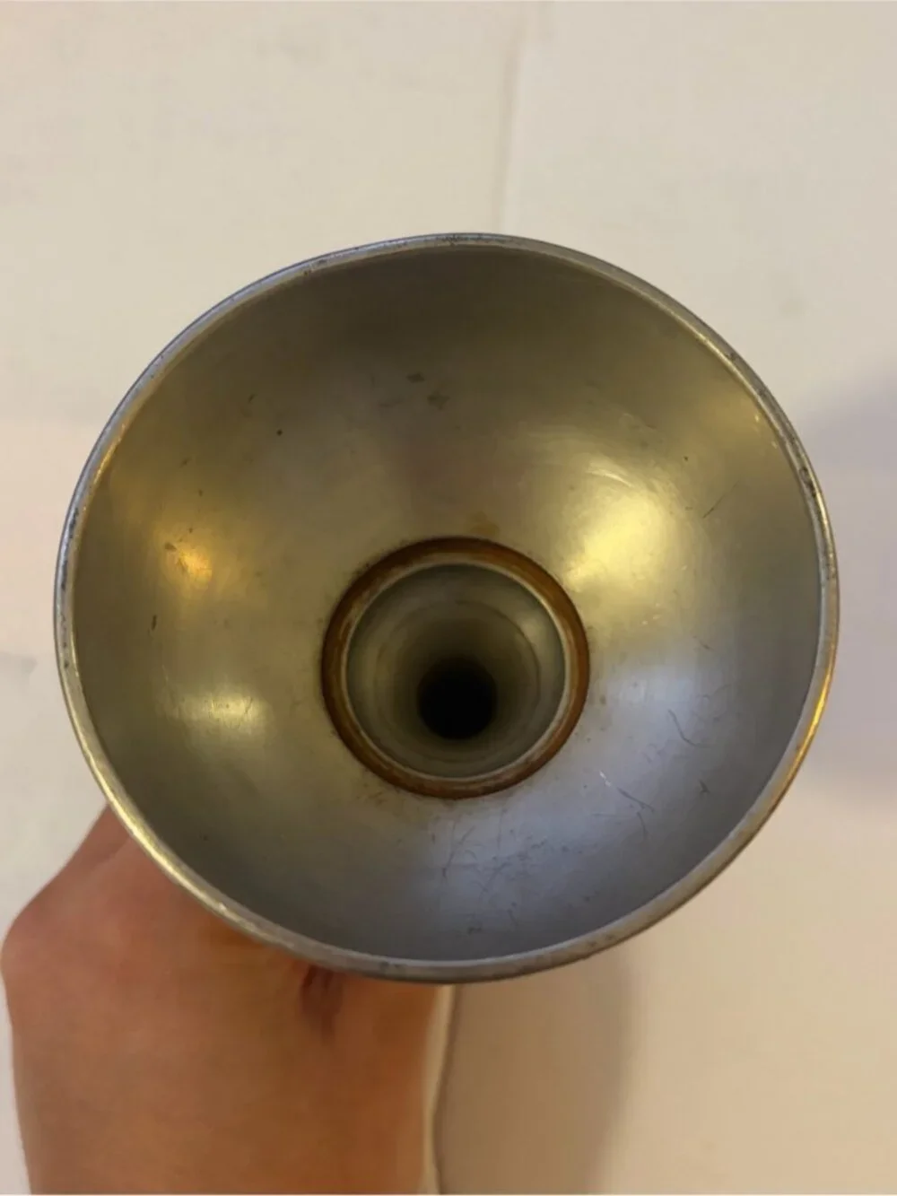 Vintage Royal Selangor Pewter Wine Funnel Grapevine Pattern Barware